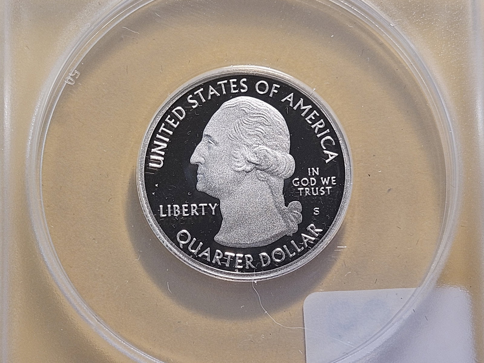 PERFECT! Two ANACS Washington Quarters in Proof 70 Deep Cameo - 5