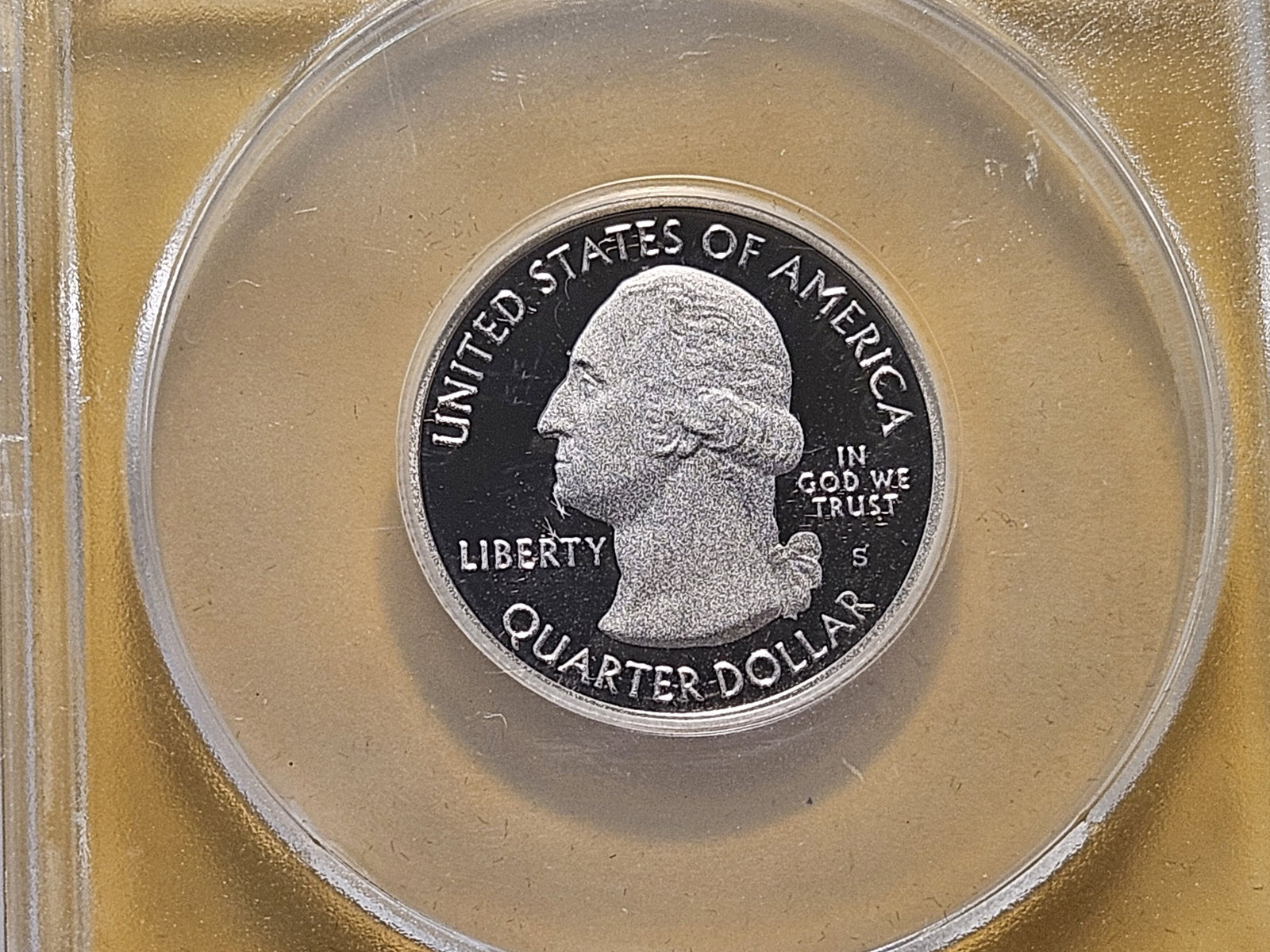PERFECT! Two ANACS Washington Quarters in Proof 70 Deep Cameo - 6