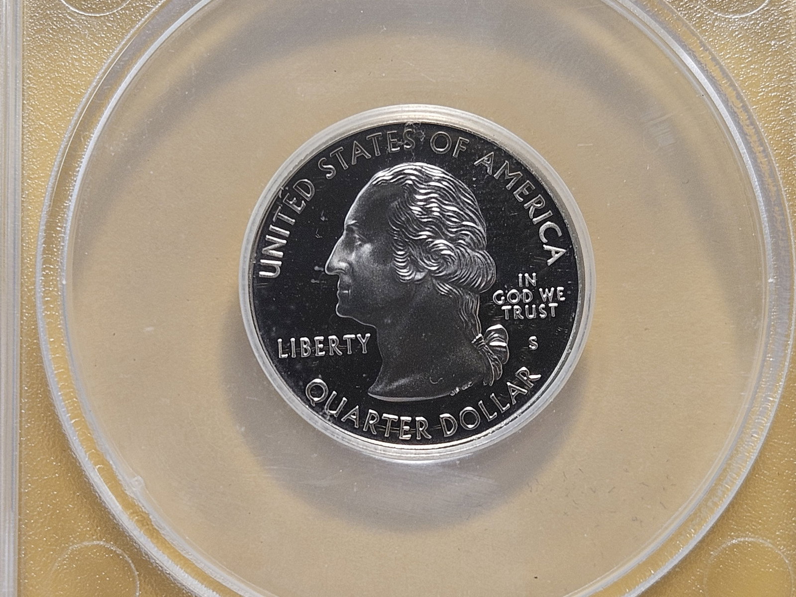 PERFECT! Two ANACS Washington Quarters in Proof 70 Deep Cameo - 6