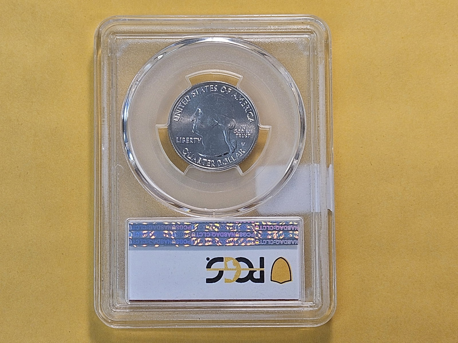 GEM! PCGS 2019-W Washington Quarter in Mint State 65 - 3