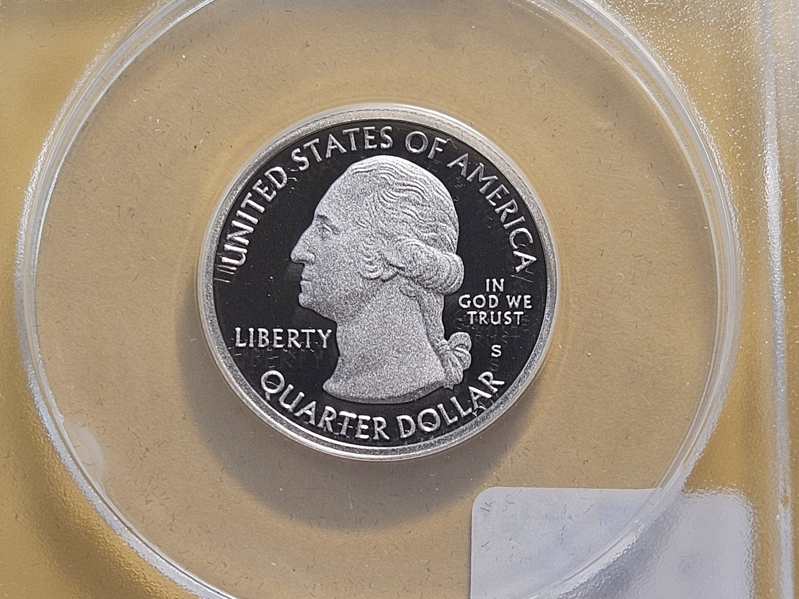 PERFECT! Two ANACS Washington Quarters in Proof 70 Deep Cameo - 5