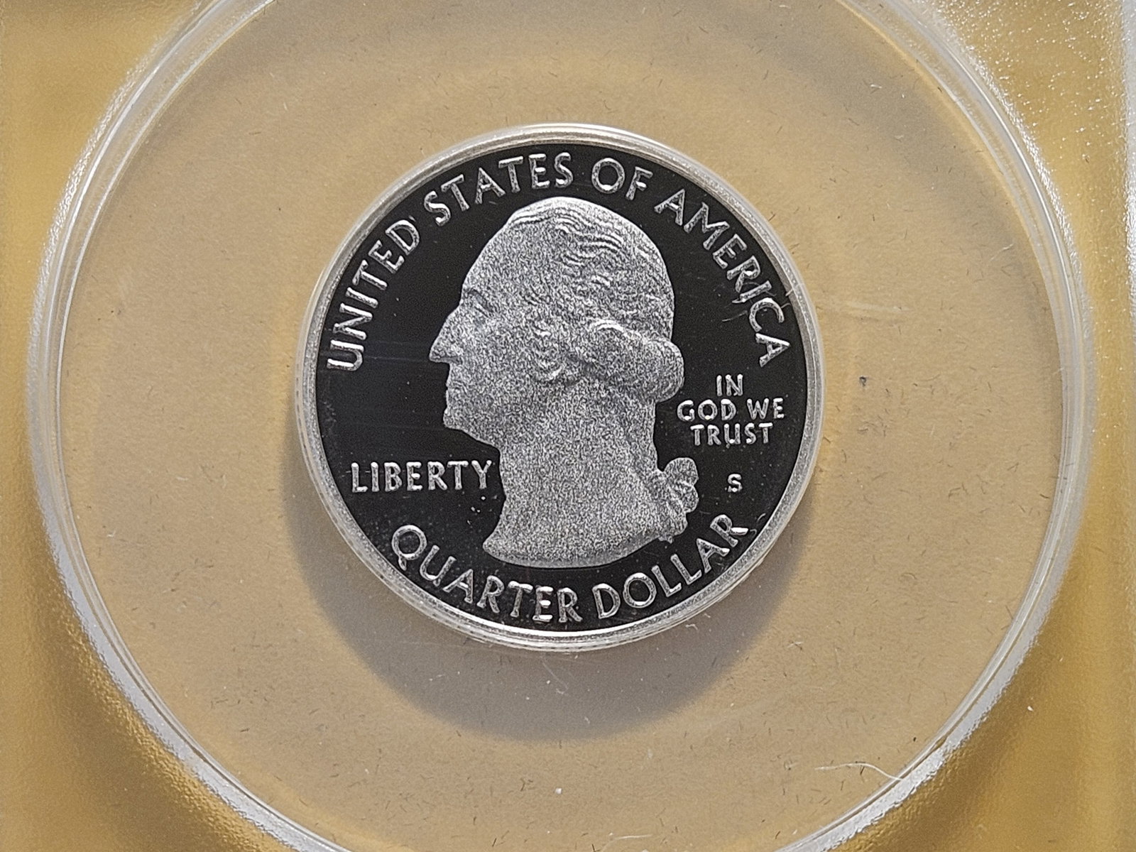 PERFECT! Two ANACS Washington Quarters in Proof 70 Deep Cameo - 6