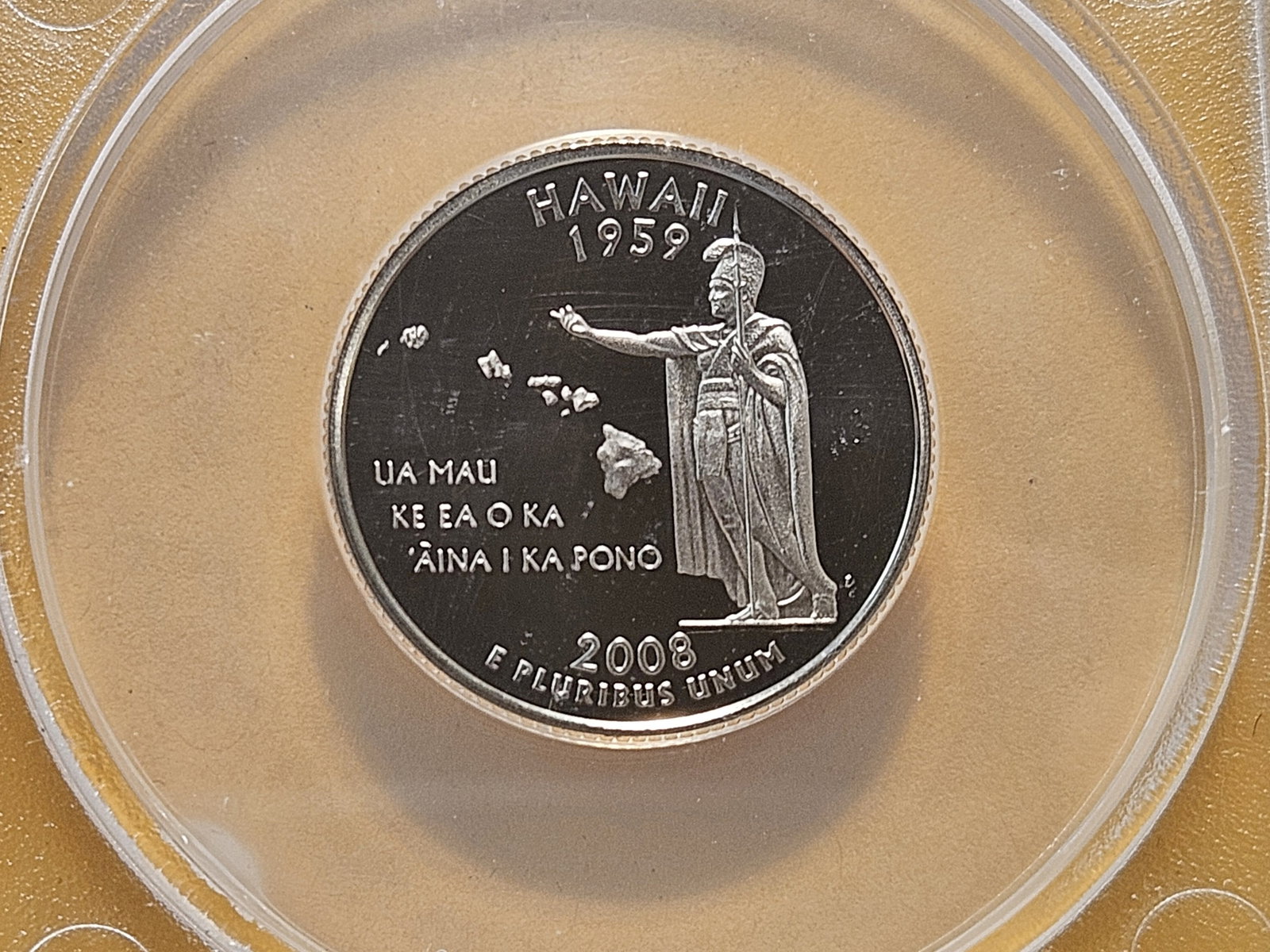 PERFECT! Two ANACS Washington Quarters in Proof 70 Deep Cameo - 3