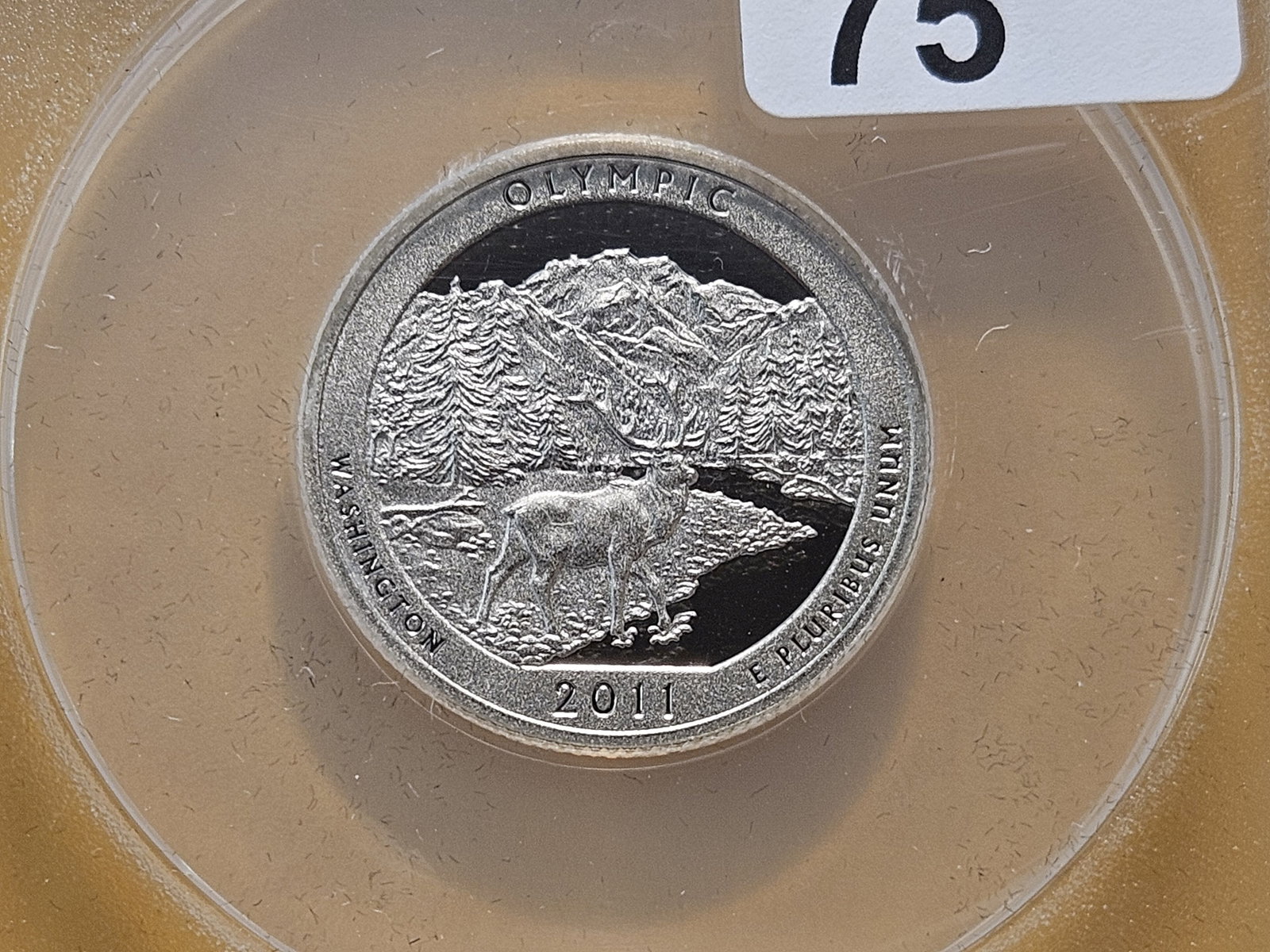 PERFECT! Two ANACS Washington Quarters in Proof 70 Deep Cameo - 2