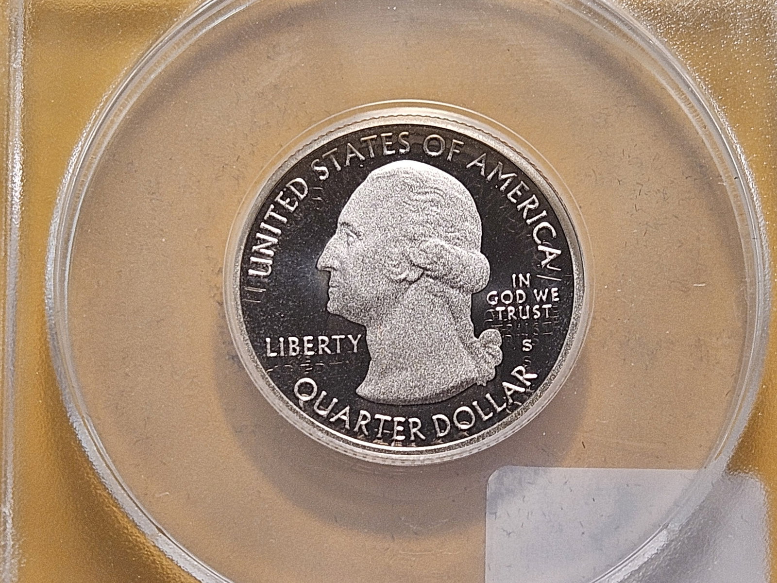 PERFECT! Two ANACS Washington Quarters in Proof 70 Deep Cameo - 5