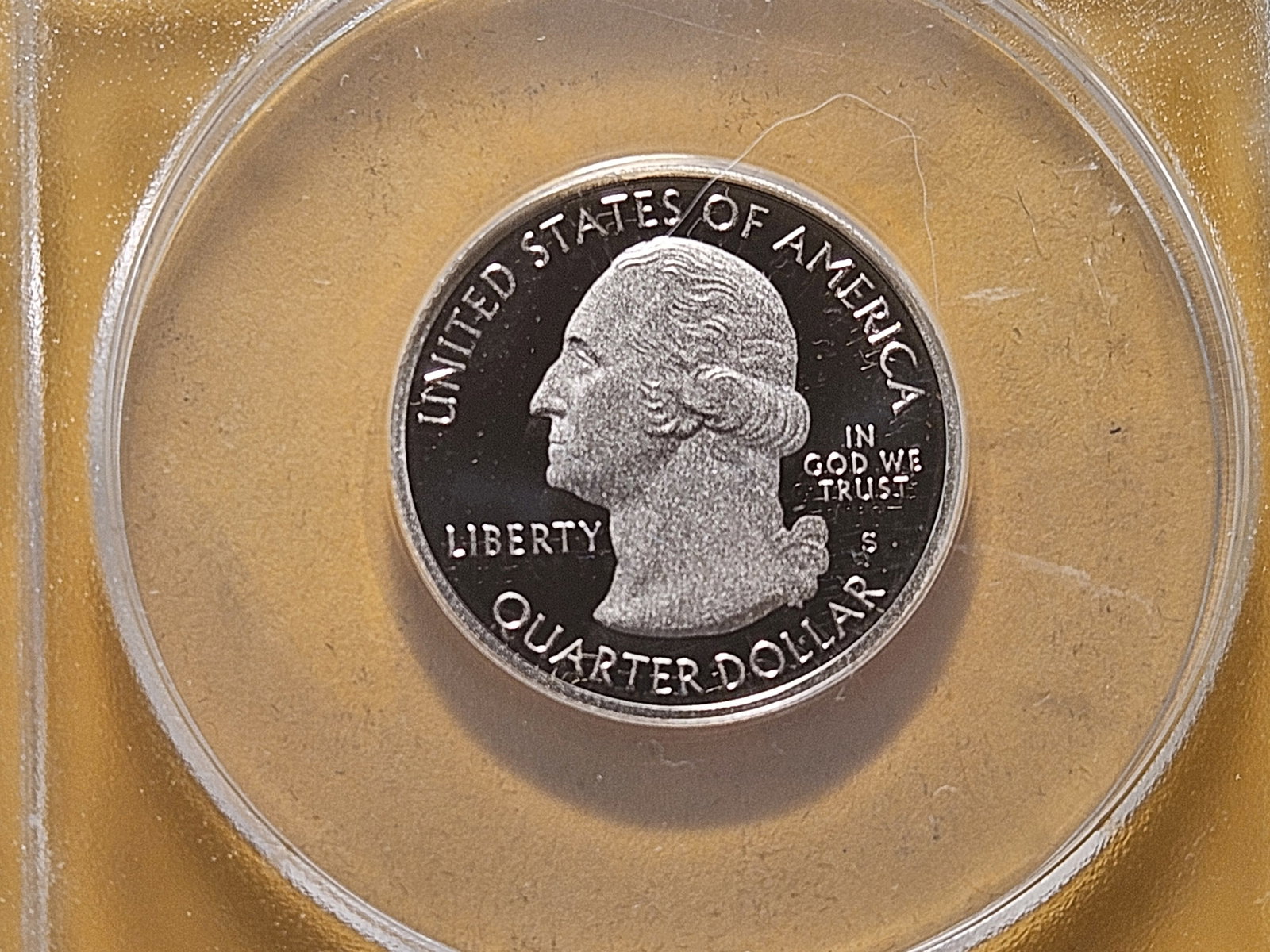 PERFECT! Two ANACS Washington Quarters in Proof 70 Deep Cameo - 6