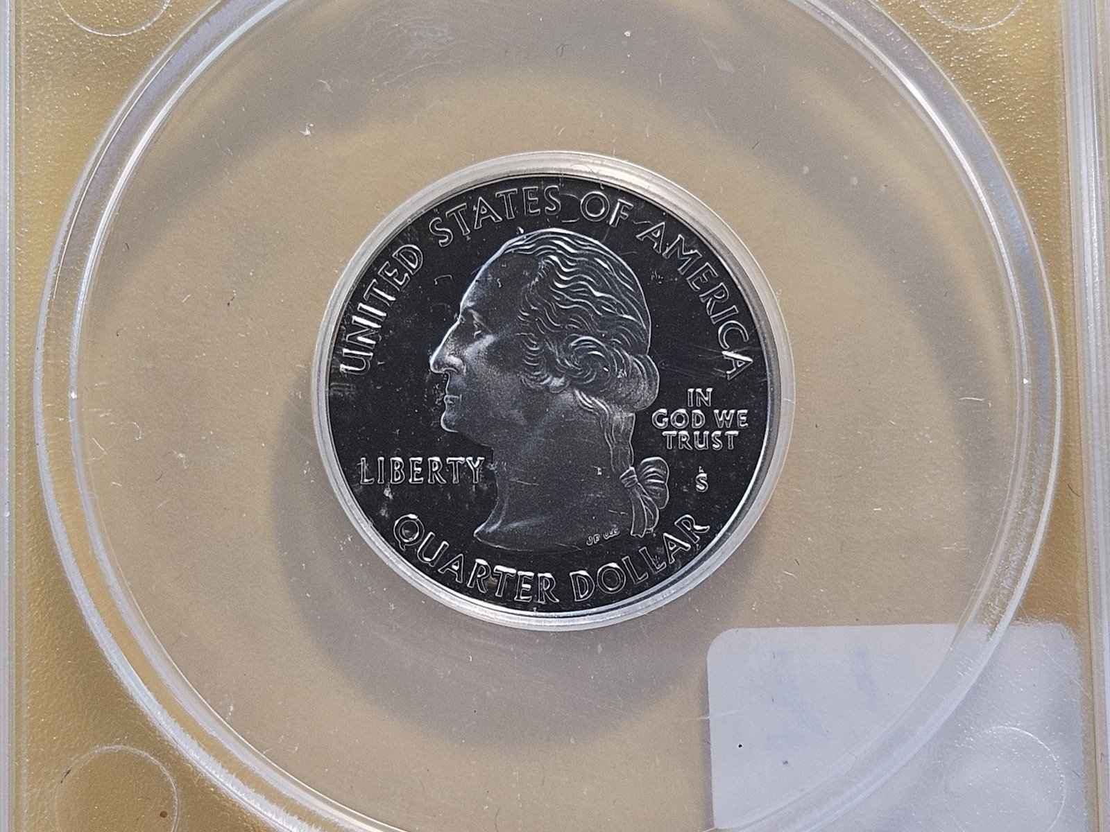 PERFECT! Two ANACS Washington Quarters in Proof 70 Deep Cameo - 5