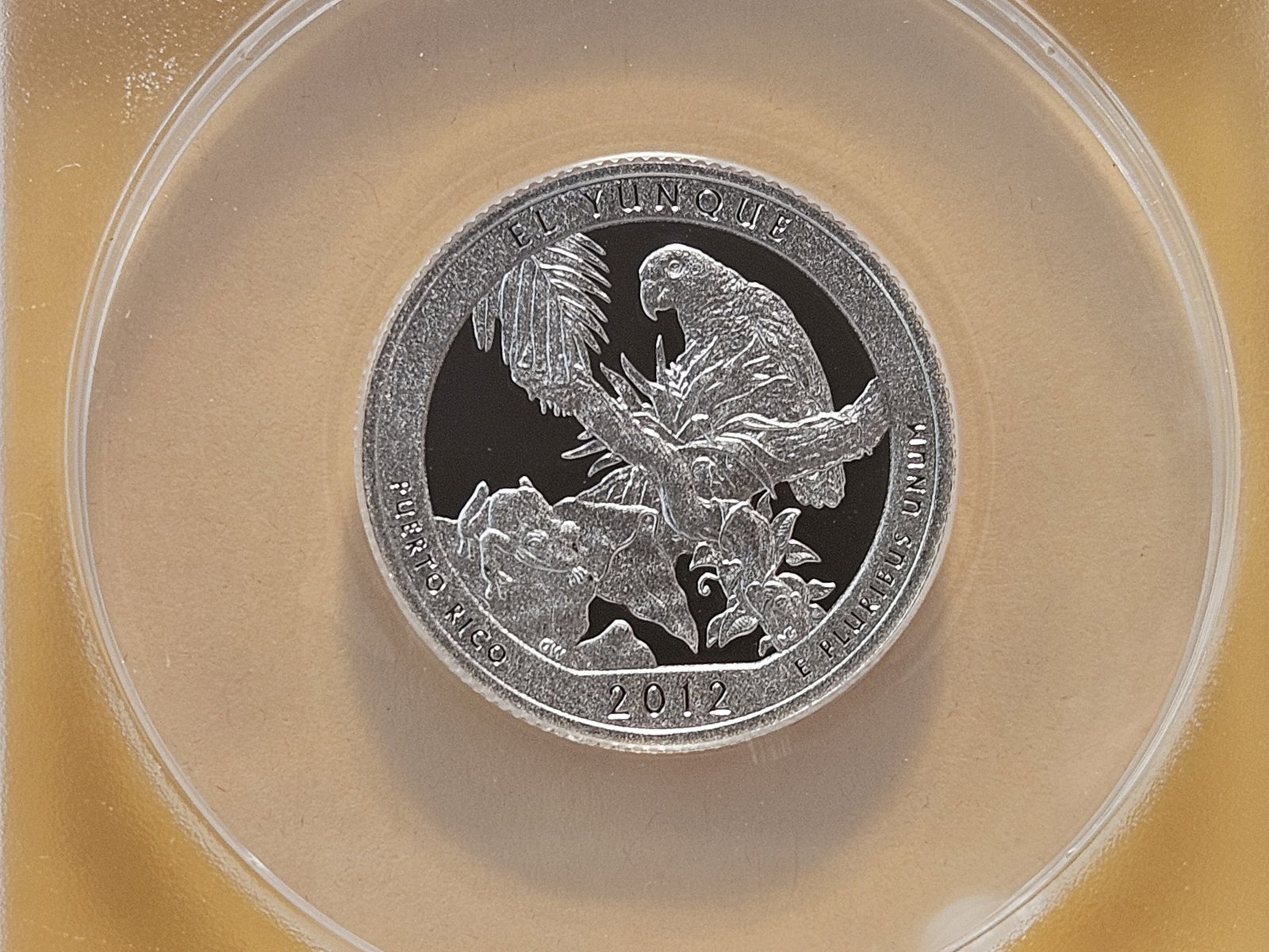PERFECT! Two ANACS Washington Quarters in Proof 70 Deep Cameo - 3