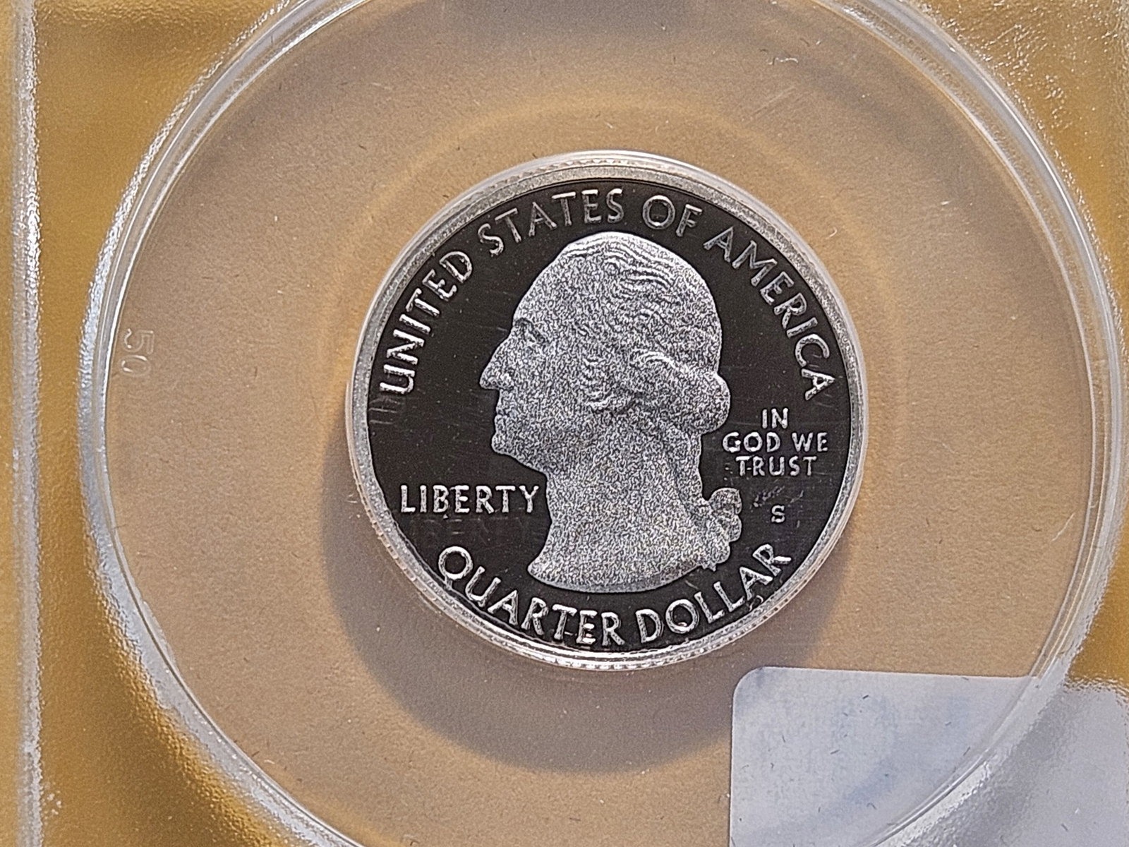 PERFECT! Two ANACS Washington Quarters in Proof 70 Deep Cameo - 5