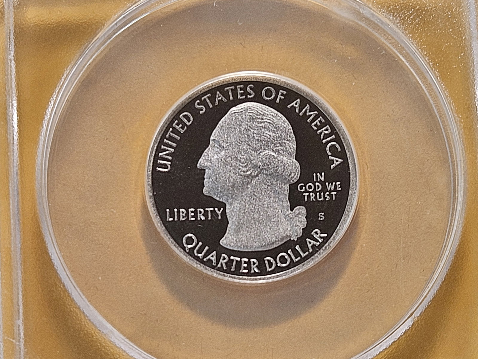 PERFECT! Two ANACS Washington Quarters in Proof 70 Deep Cameo - 6