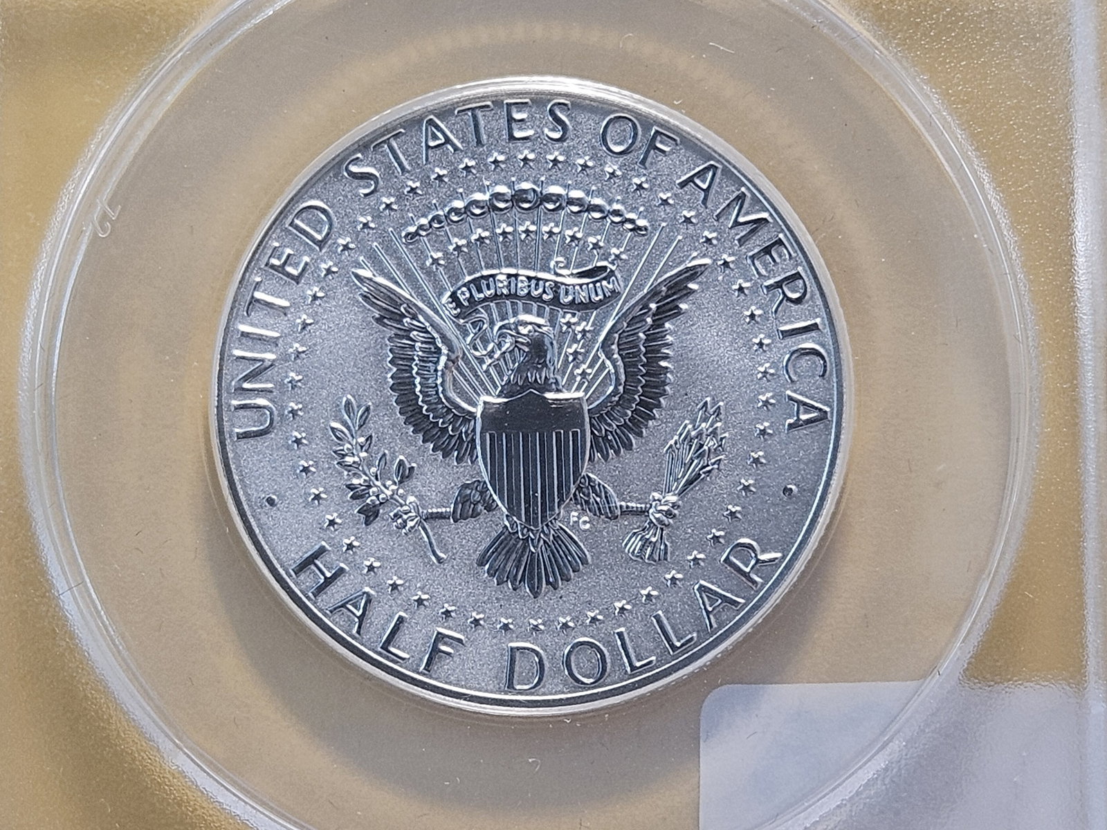 PERFECT! ANACS 2018-S Kennedy Silver half Dollar in Reverse Proof 70 Deep Cameo - 4