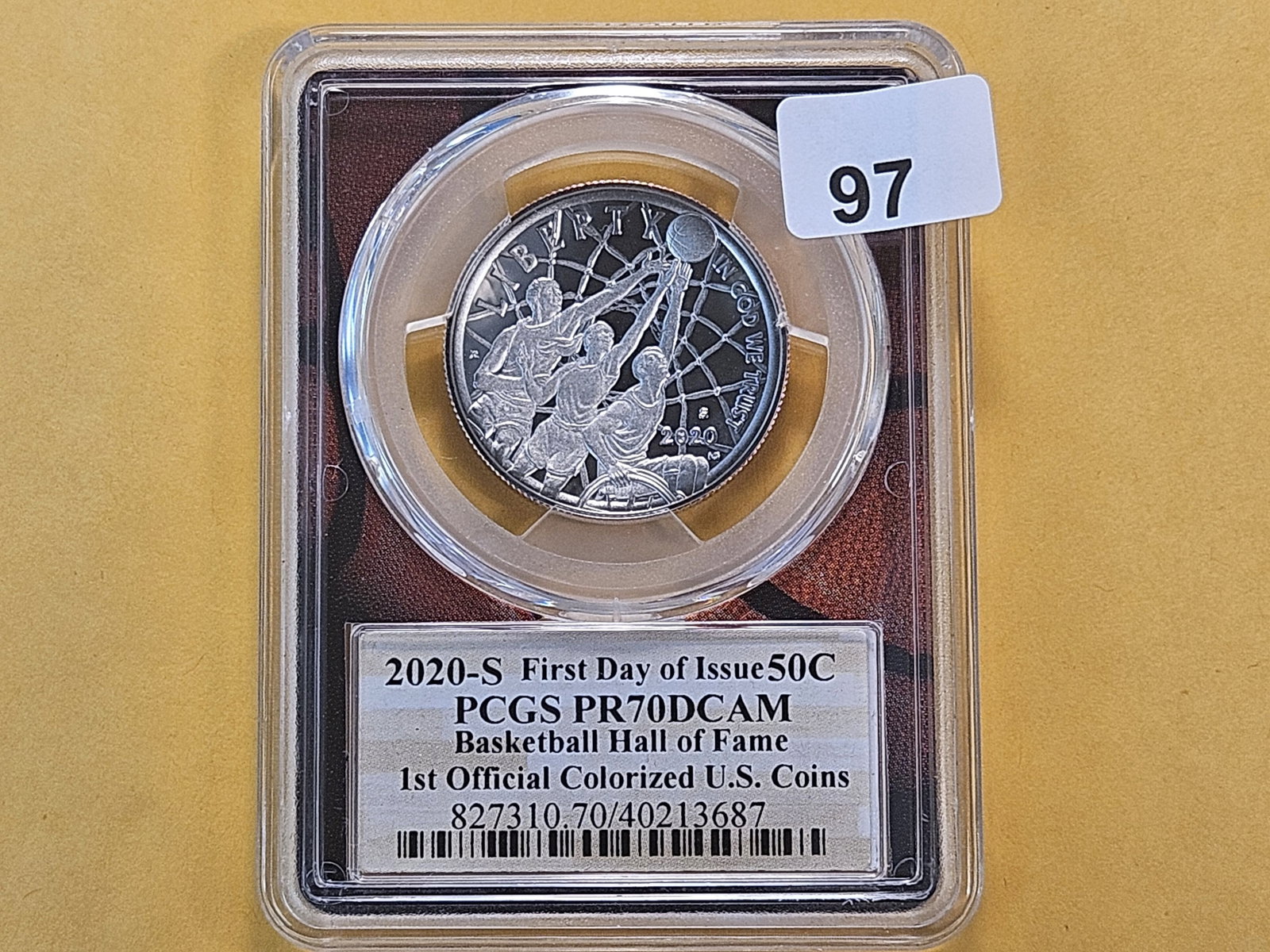 PERFECT! PCGS 2020-S Commemorative Half Dollar in Proof 70 Deep Cameo - 2