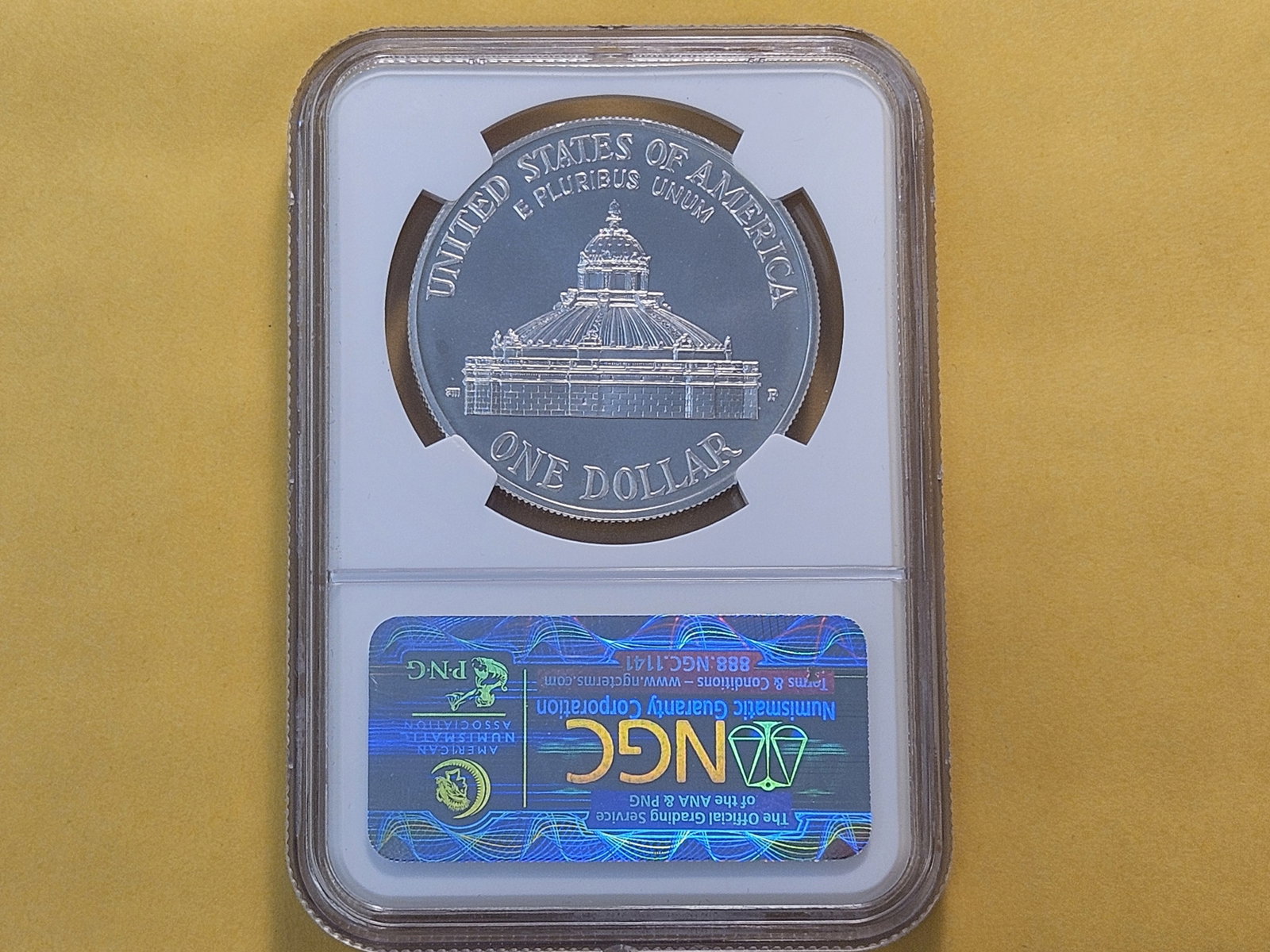 NGC 2000 Commemorative Silver Dollar in Mint State 69 - 3