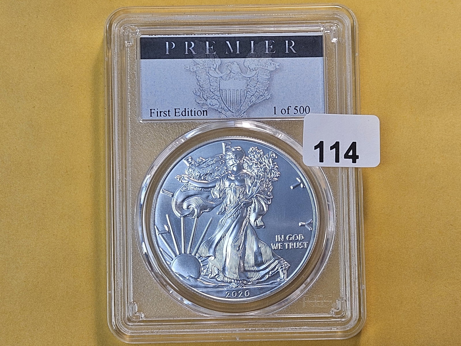 PERFECT! PCGS 2020 American Silver Eagle in Mint State 70 - 2