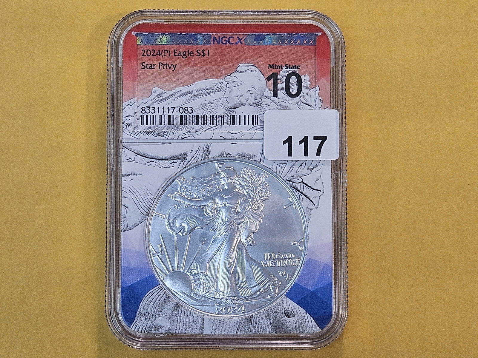PERFECT! NGC-X 2024 American Silver Eagle in Mint State 10 - 2