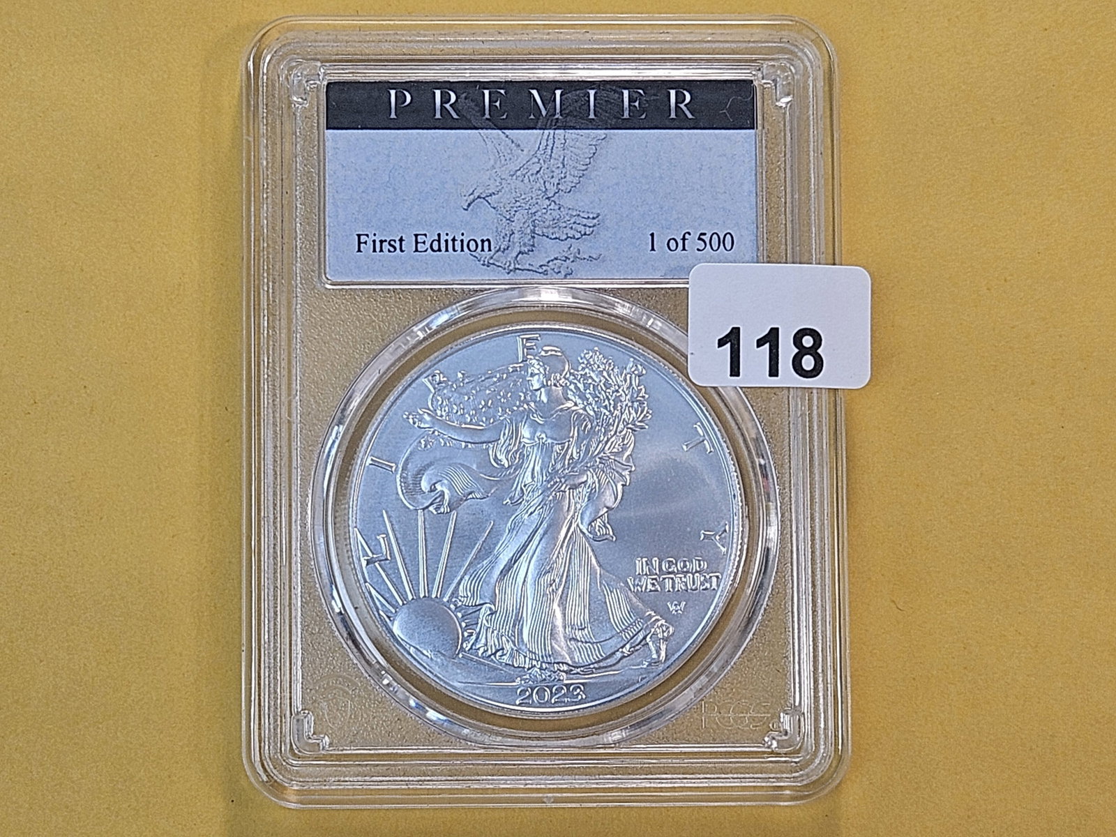 PERFECT! PCGS 2023-W Burnished American Silver Eagle in Specimen 70 - 2