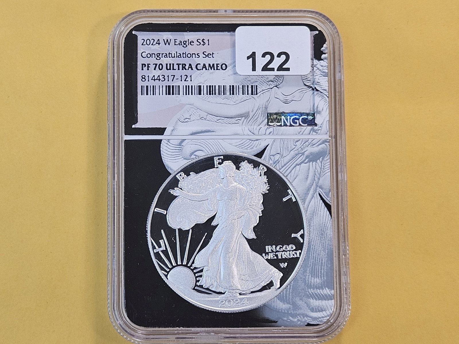 PERFECT! NGC 2024-W American Silver Eagle in Proof 70 Ultra Cameo - 2
