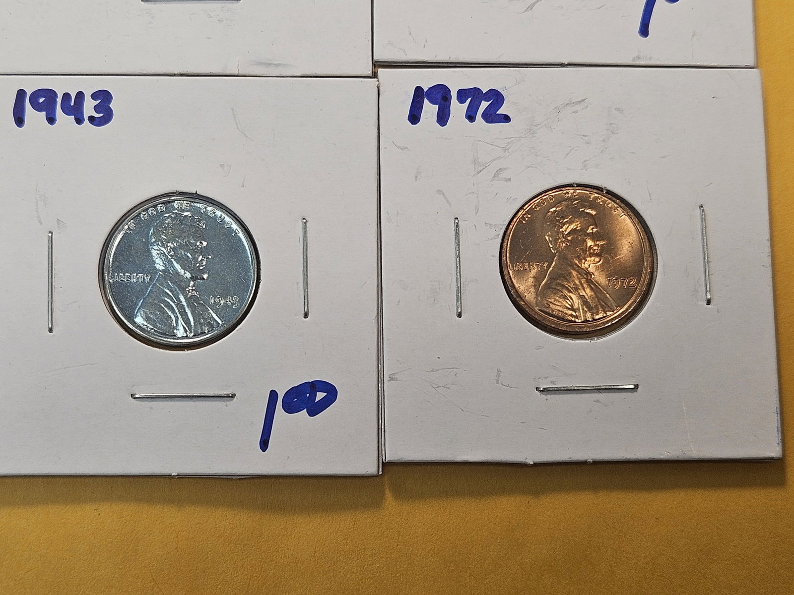 Twelve Mixed United States Cents - 7