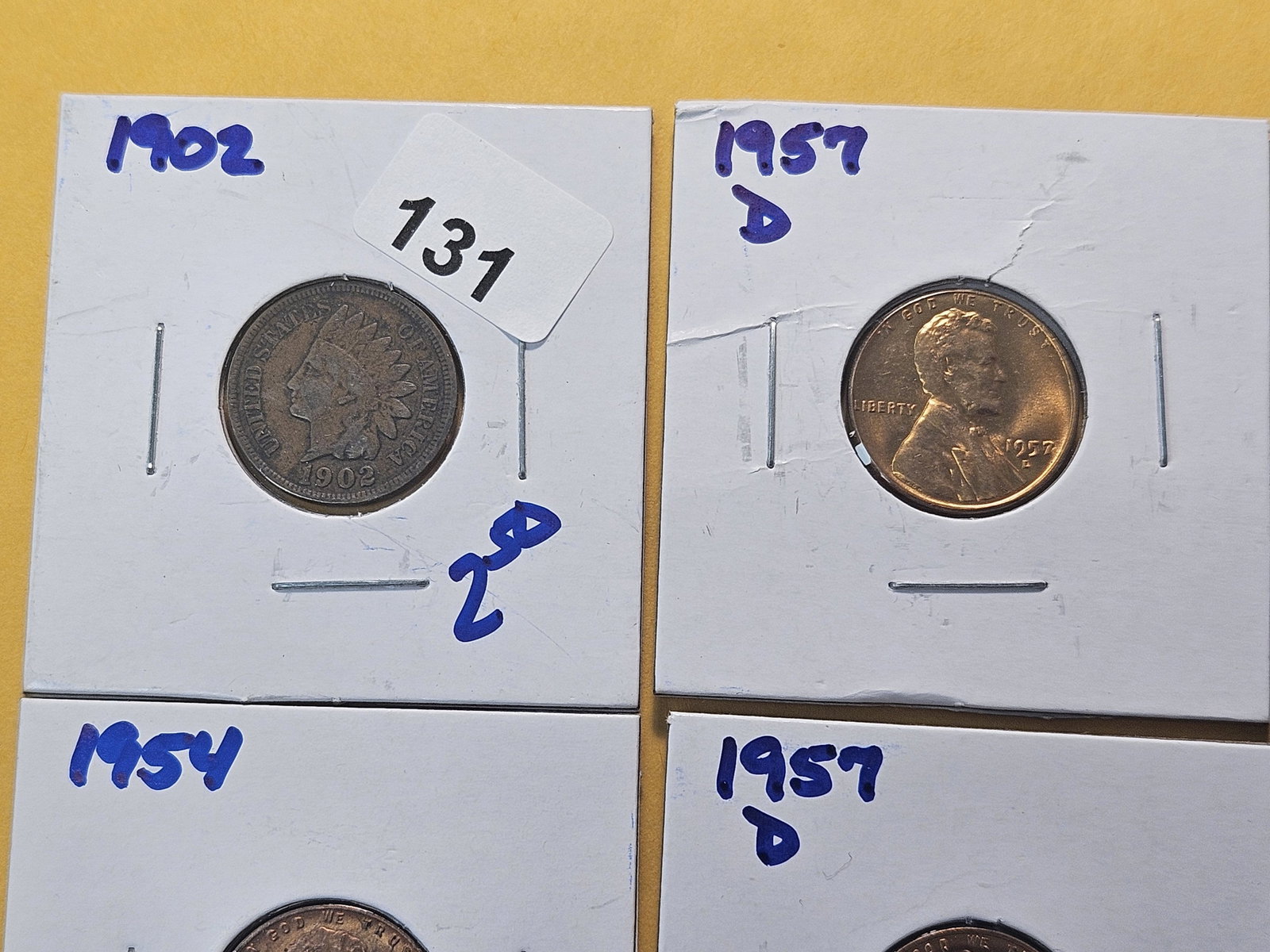Eleven Mixed United States Cents - 2
