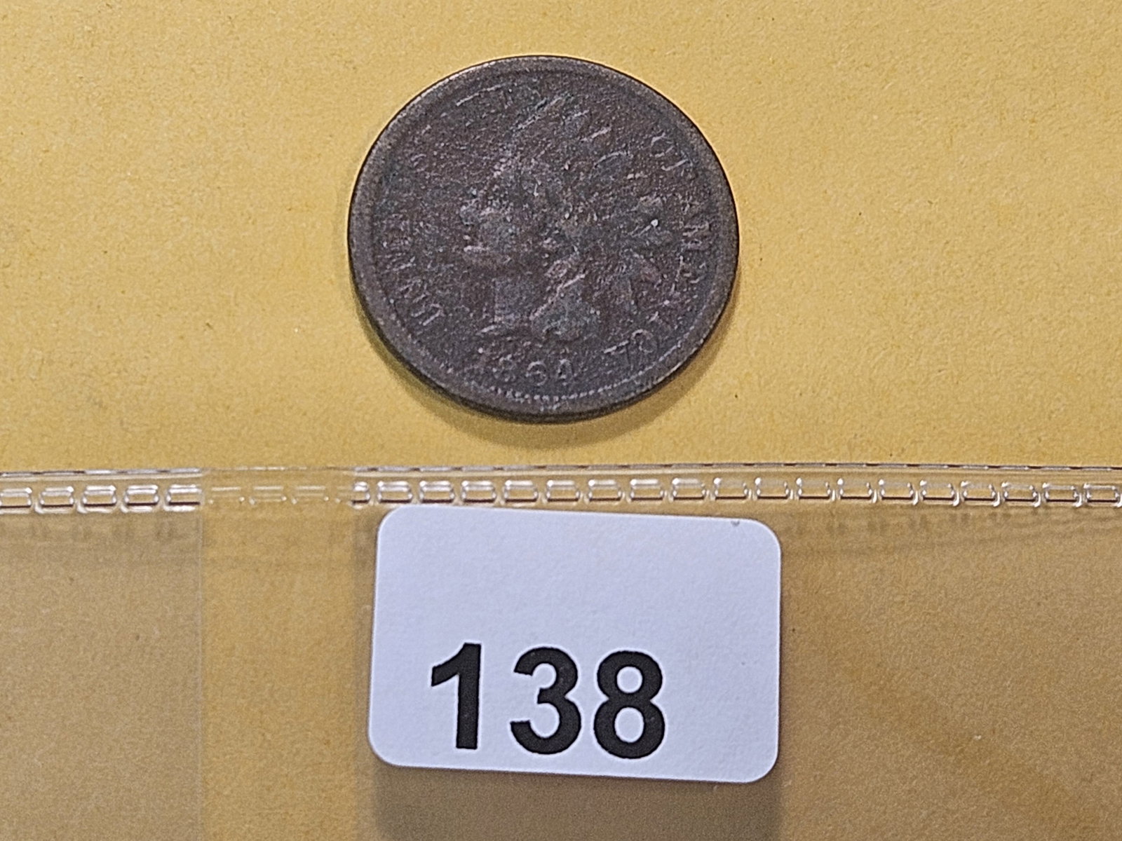 Semi-Key Date 1964-L Indian Head Cent - 2