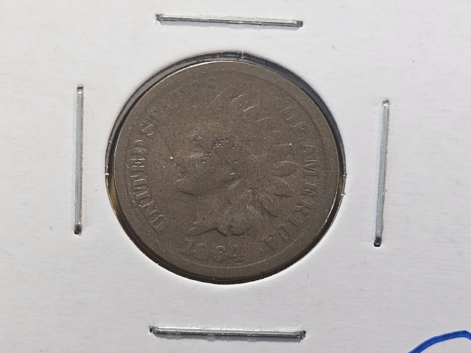 Four Indian Head Cents - 4