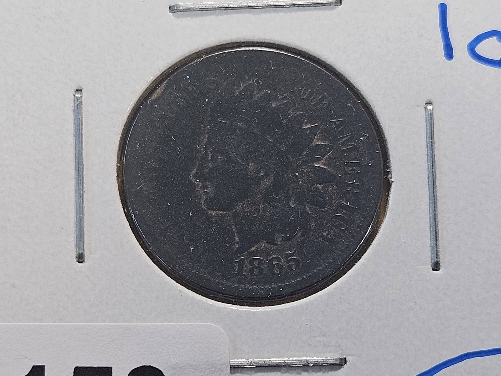 Five Circulated Indian Head Cents - 2