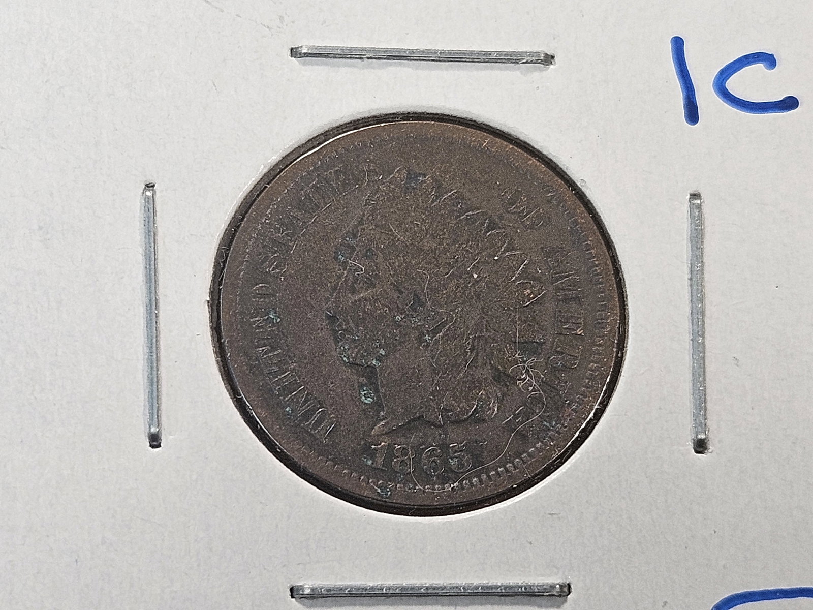 Six Circulated United States Cents - 4