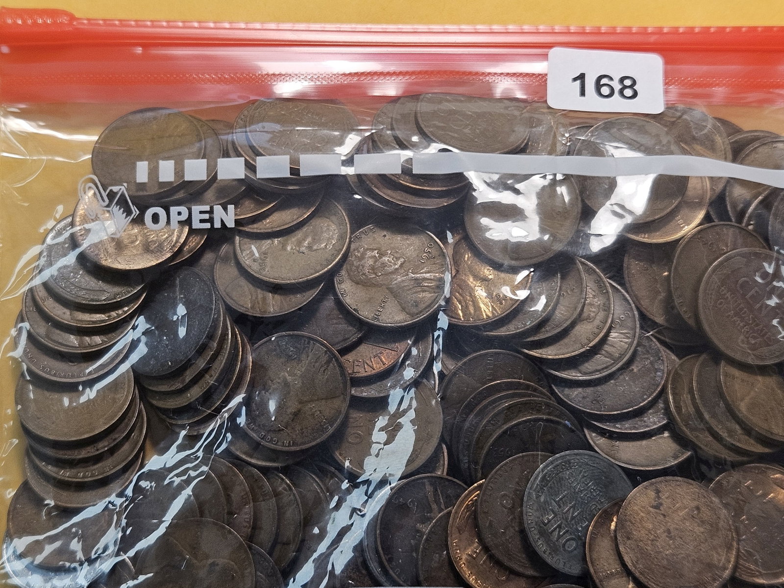 Two and a Half Pound Bag of Wheat Cents - 2
