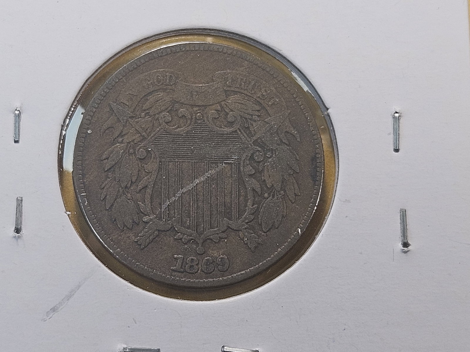 Three Circulated Two Cent Pieces - 3