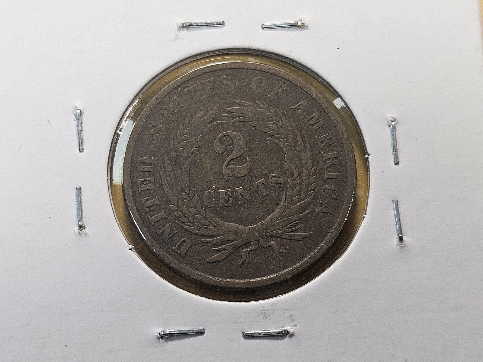 Three Circulated Two Cent Pieces - 7