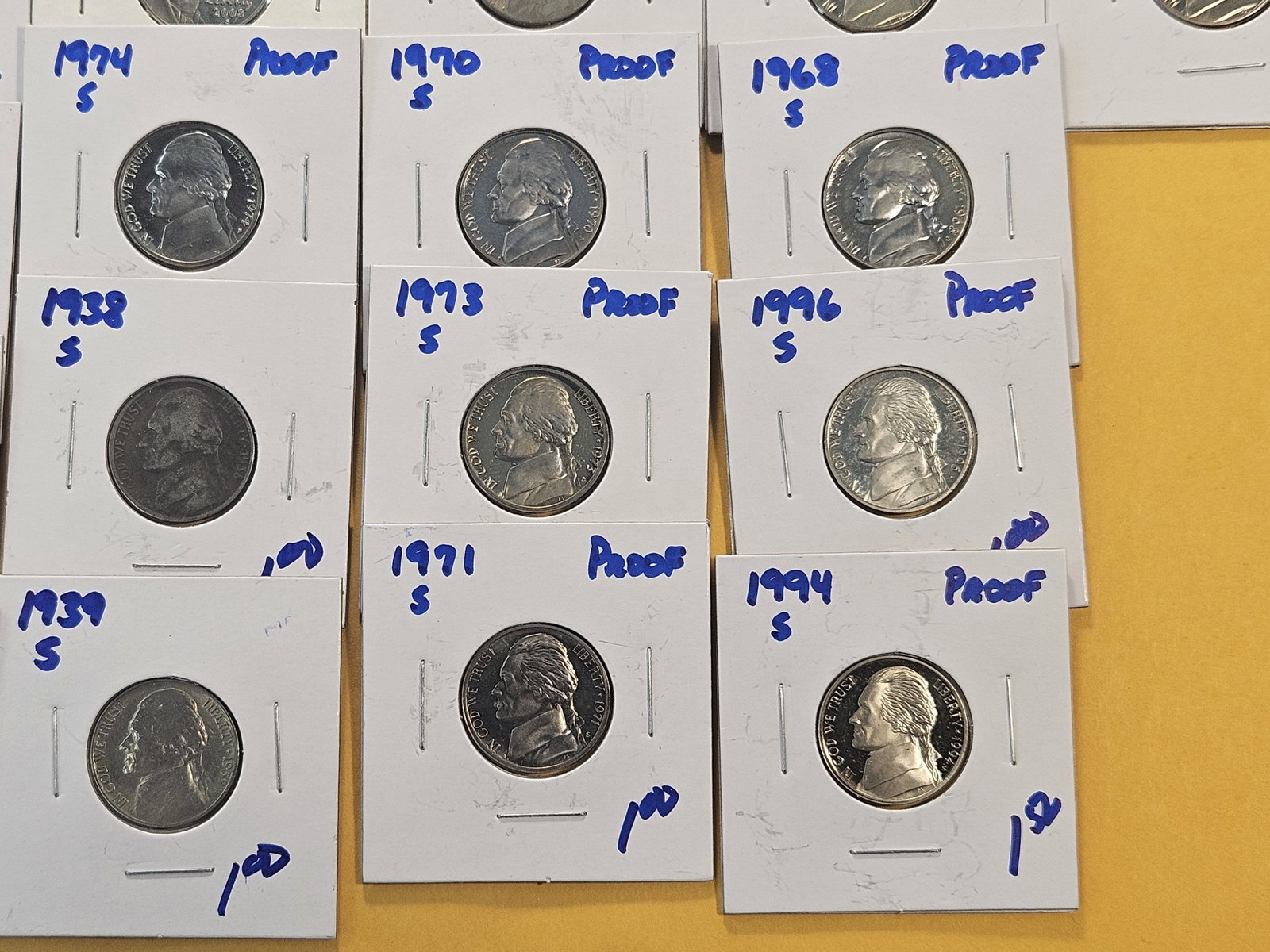 Thirty-three Mixed Jefferson Nickels - 5