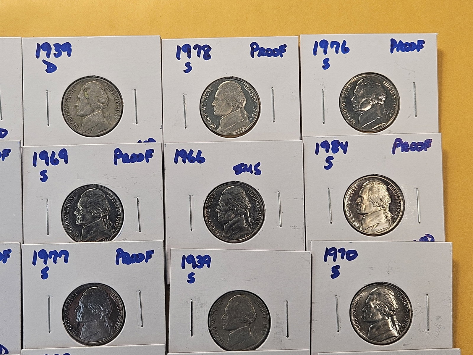 Thirty-four Mixed Jefferson Nickels - 3