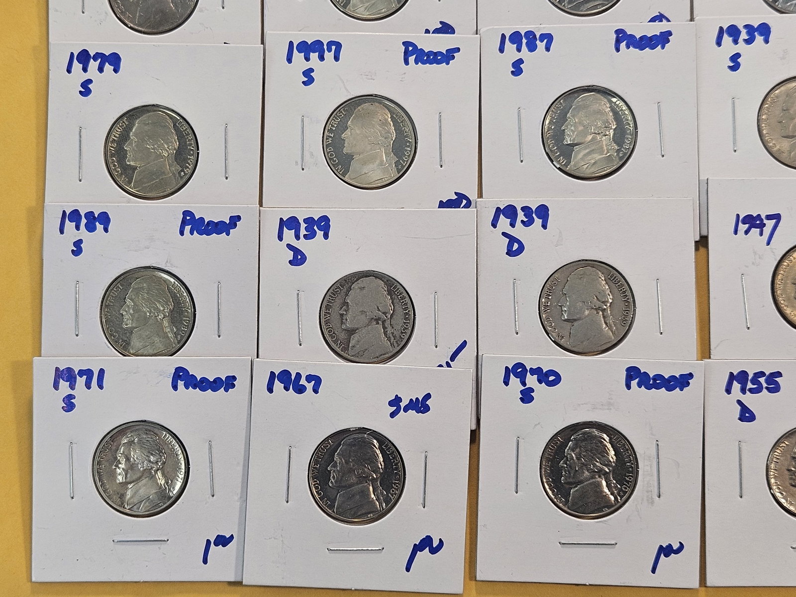 Thirty-four Mixed Jefferson Nickels - 4