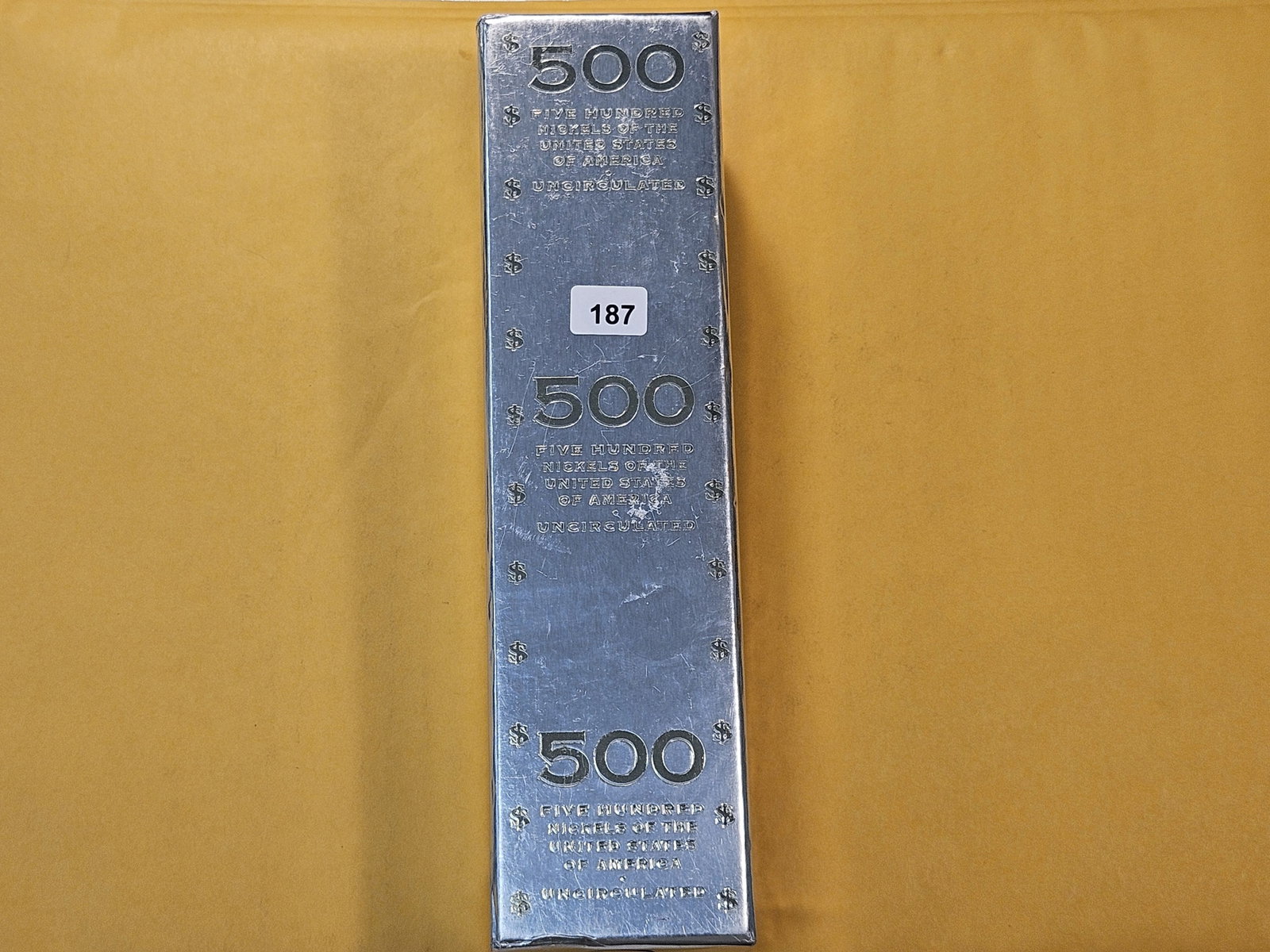 Five Hundred Brilliant Uncirculated 2006 Jefferson Nickels (1 of 7)