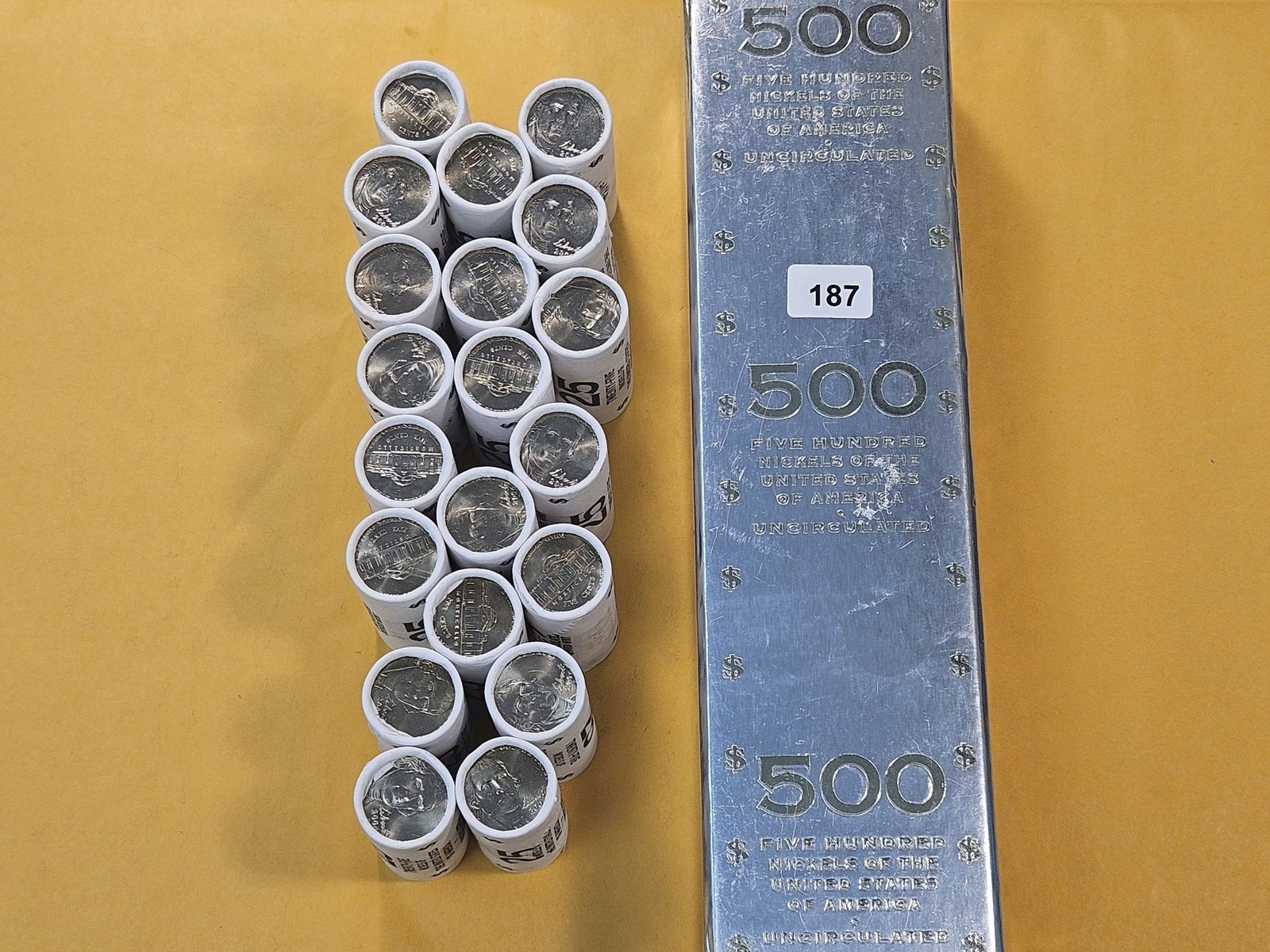 Five Hundred Brilliant Uncirculated 2006 Jefferson Nickels - 4