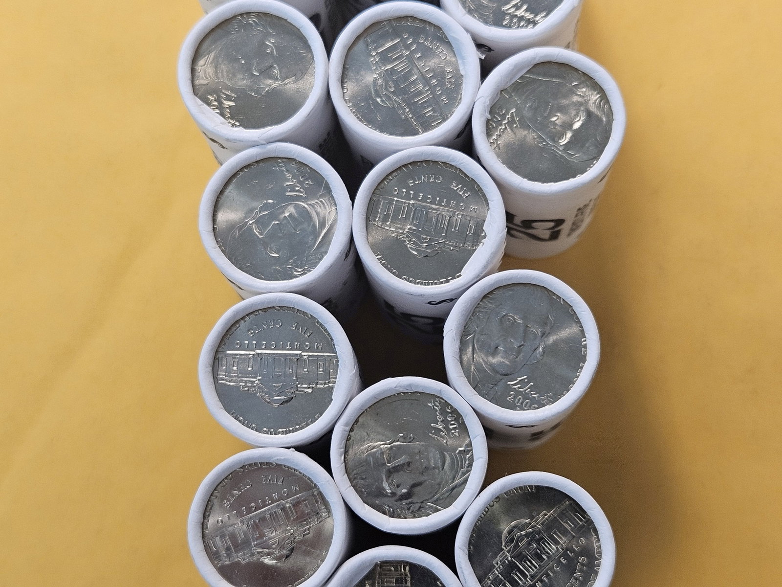 Five Hundred Brilliant Uncirculated 2006 Jefferson Nickels - 6