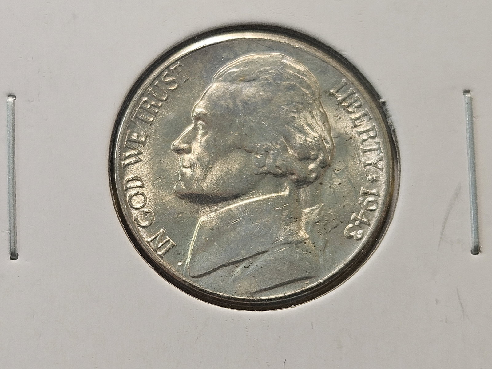 Five Mixed United States Nickels - 6