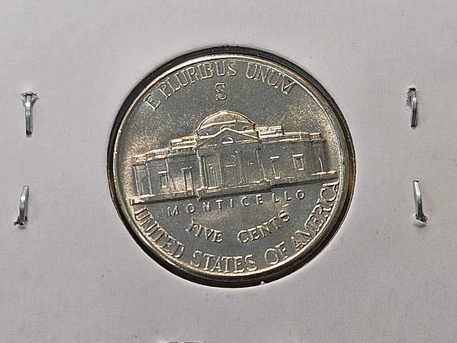 Five Mixed United States Nickels - 8