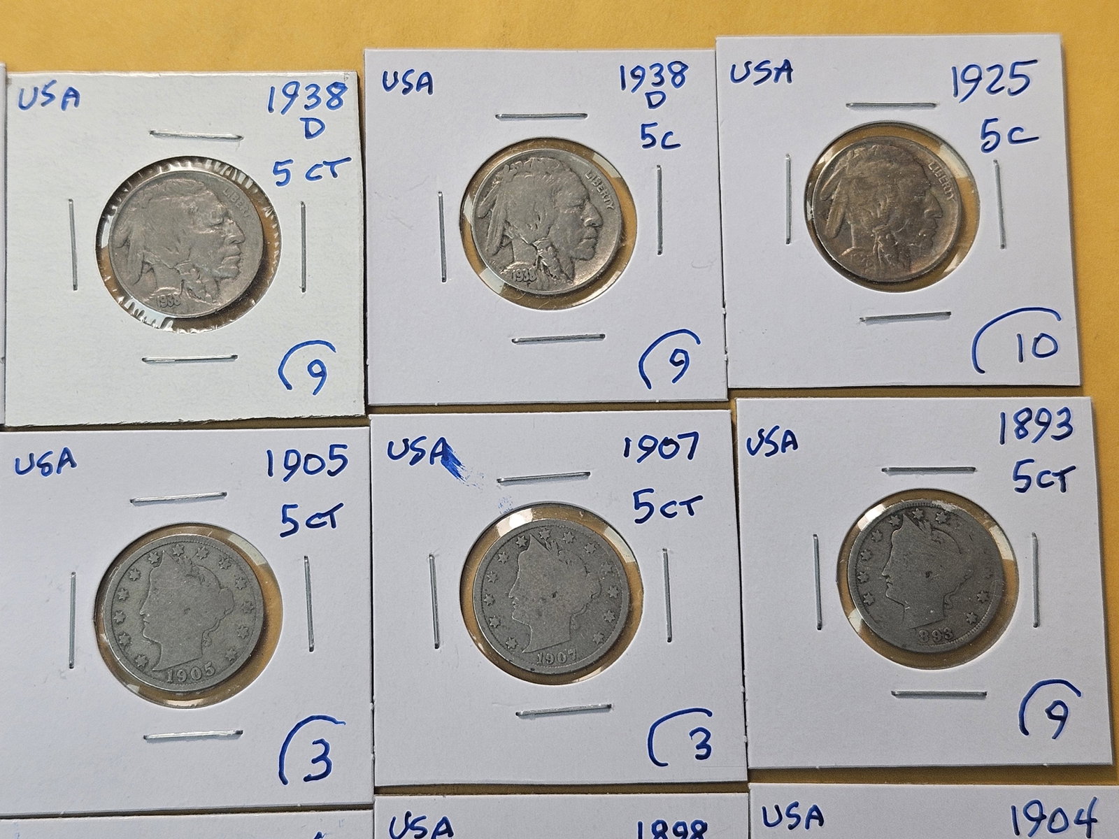 Twenty Mixed United States Nickels - 3
