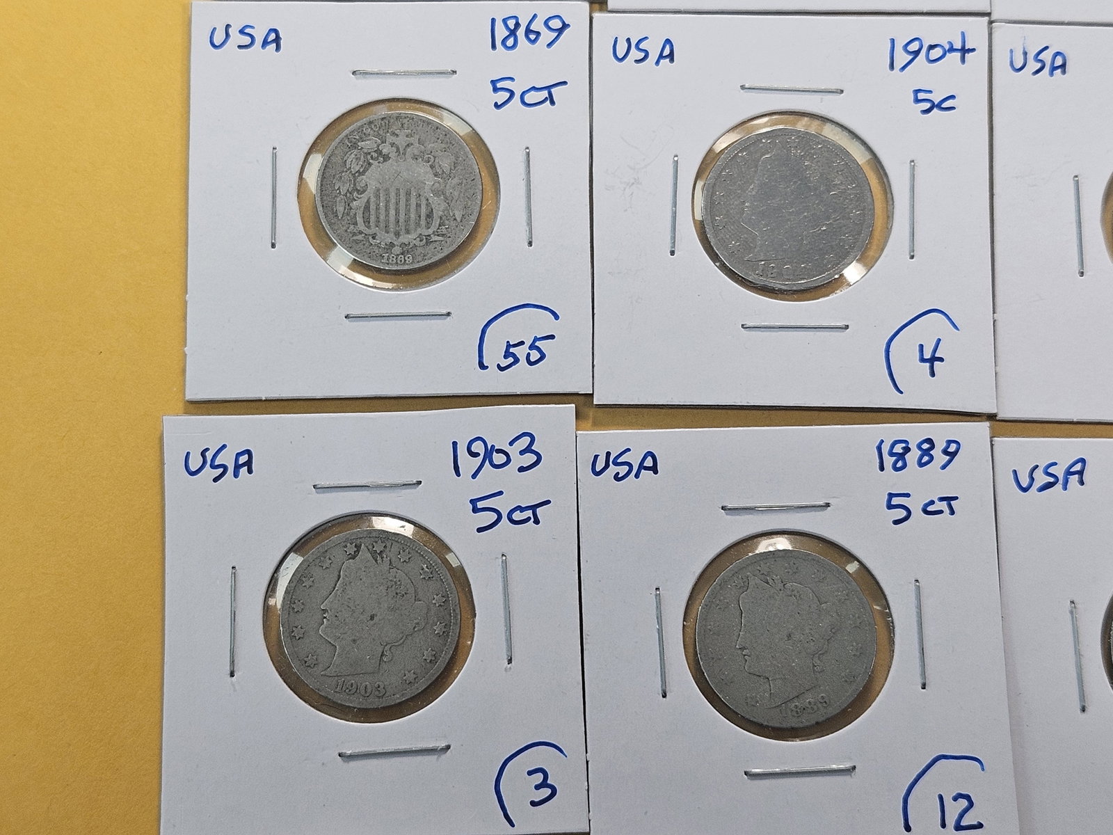 Twenty Mixed United States Nickels - 4