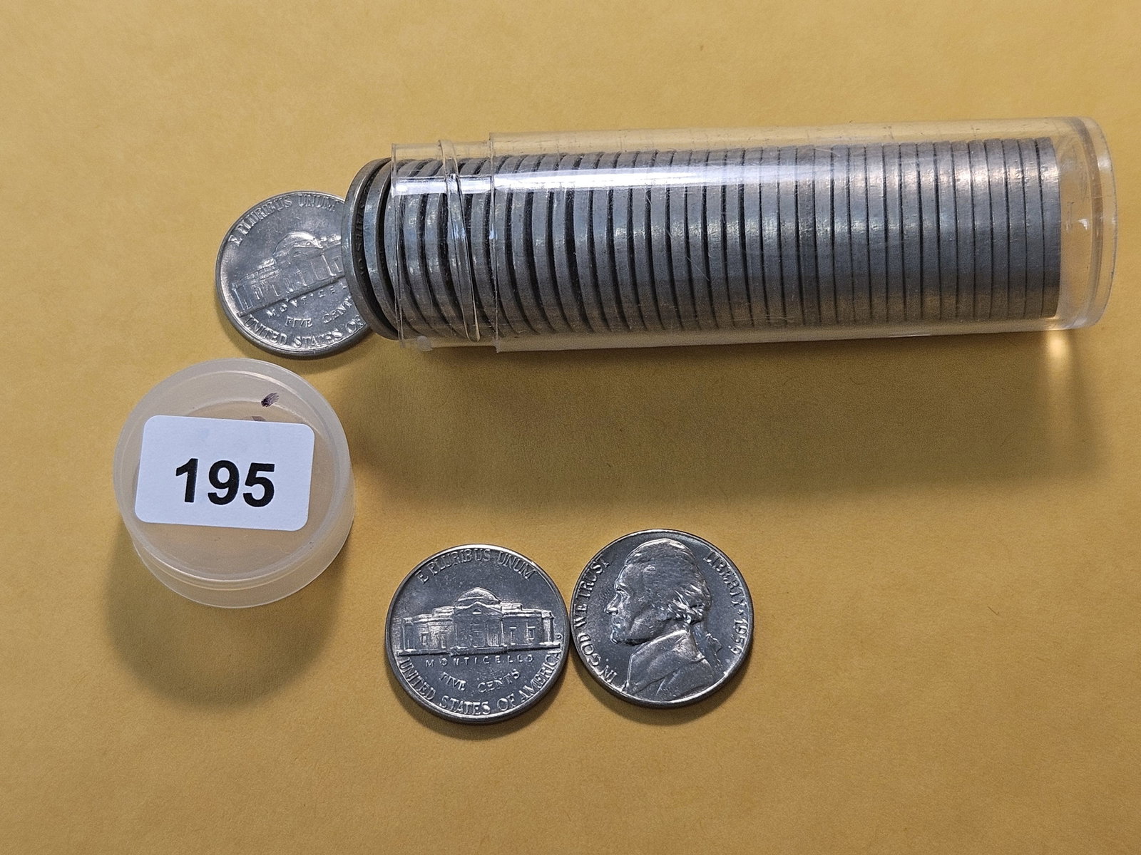 Full Roll of 1959-D Jefferson Nickels - 3