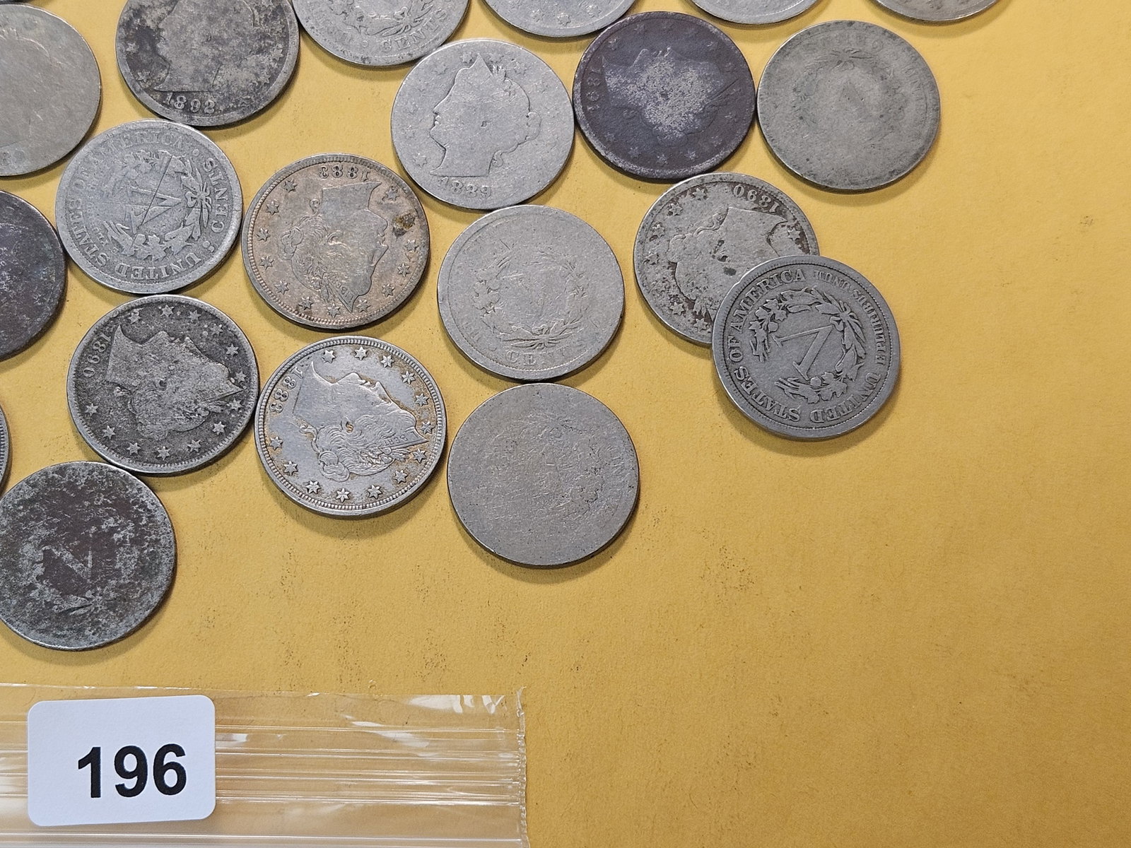 Forty Mixed Liberty V Nickels - 4