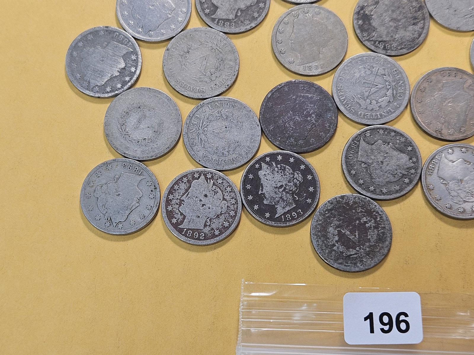 Forty Mixed Liberty V Nickels - 5