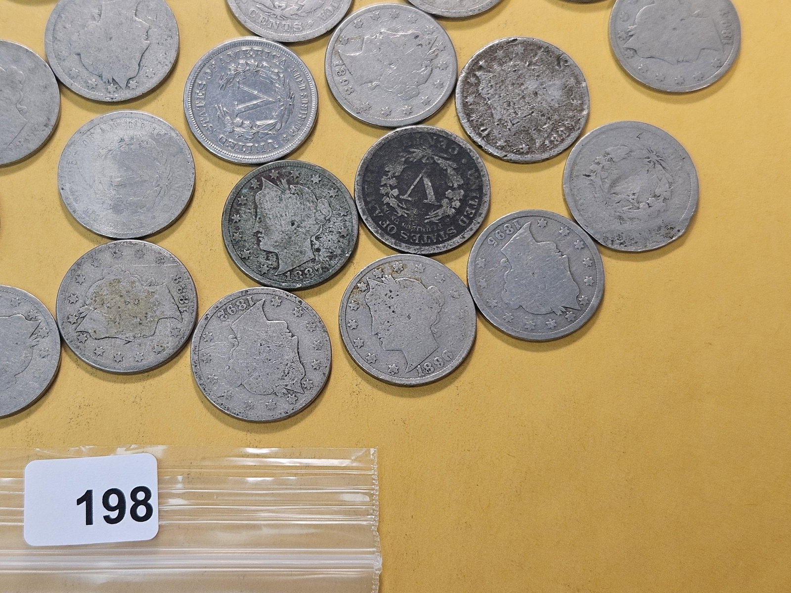 Forty Mixed Liberty V Nickels - 4