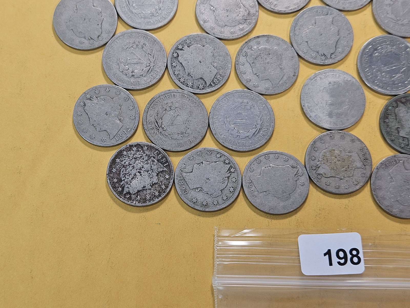 Forty Mixed Liberty V Nickels - 5