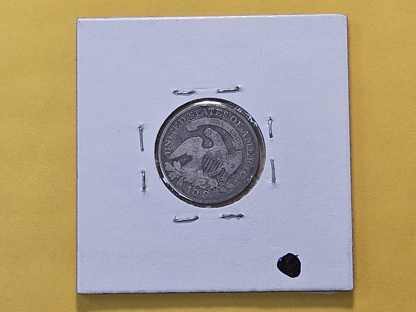 1829 Capped Bust Silver Dime - 3