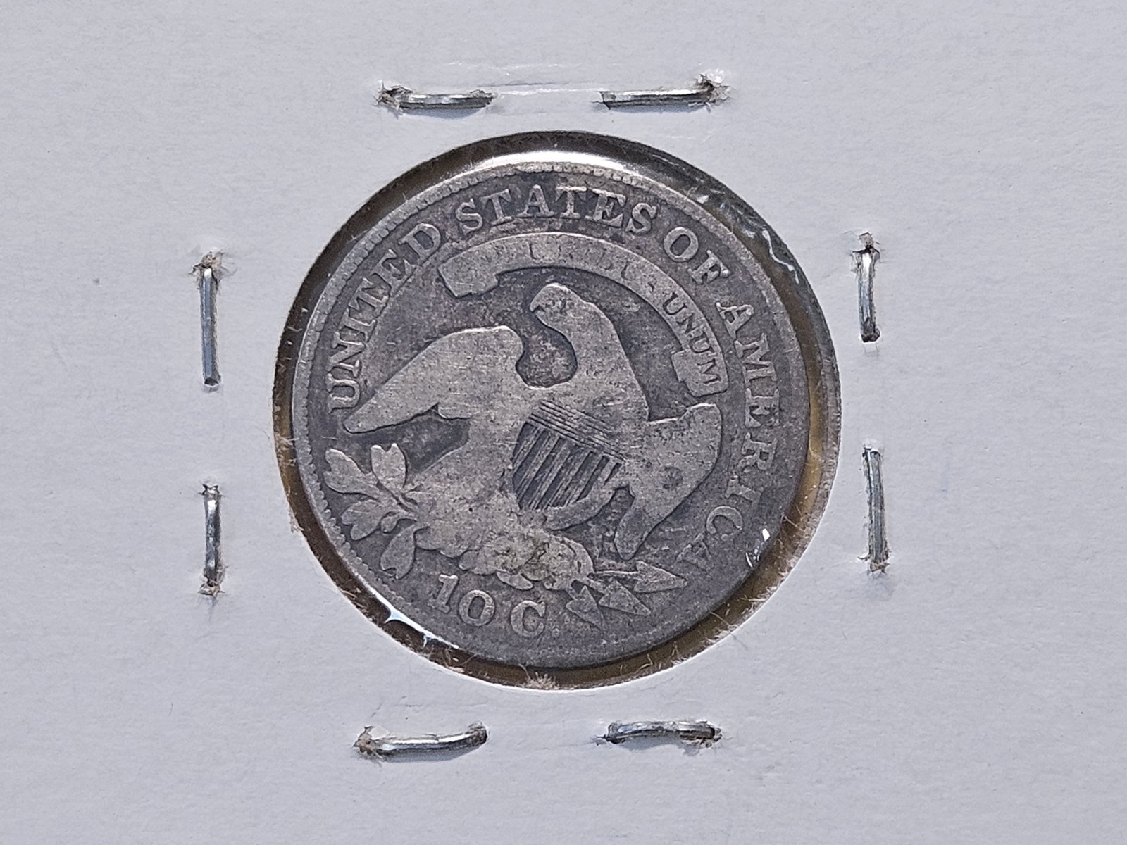 1829 Capped Bust Silver Dime - 4