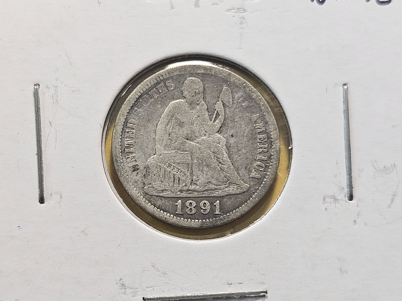 CARSON CITY! Four Seated Liberty Silver Dimes - 4