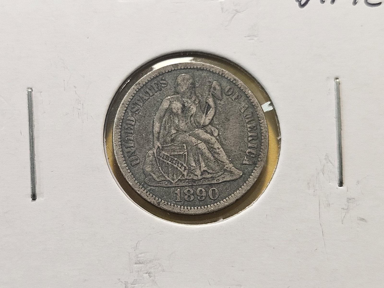 CARSON CITY! Four Seated Liberty Silver Dimes - 5