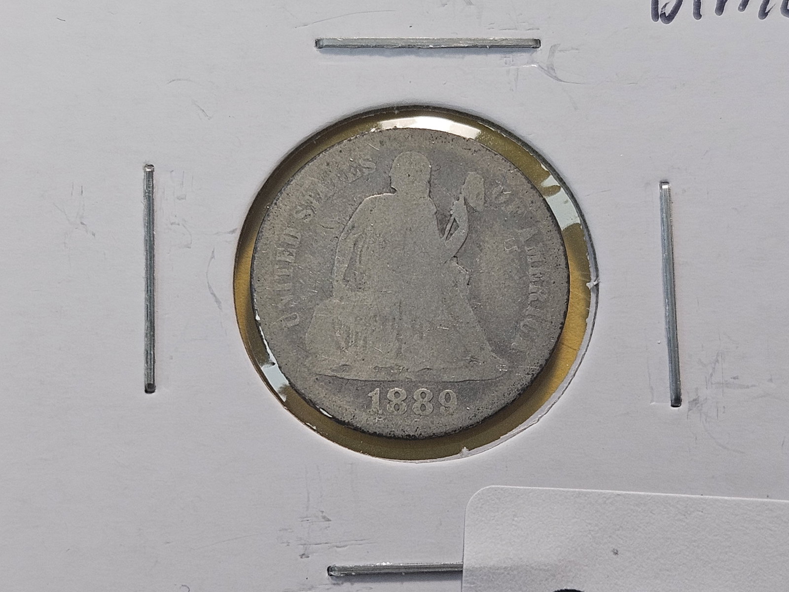 Four Seated Liberty Silver Dimes - 2